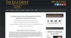 Desktop Screenshot of kylelobbyinggroup.com