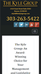 Mobile Screenshot of kylelobbyinggroup.com